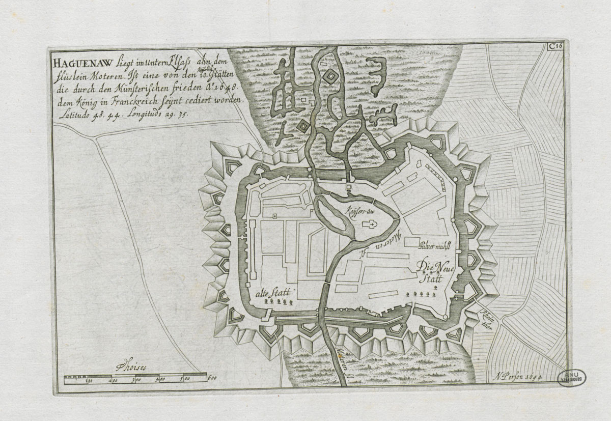 plan de Haguenau