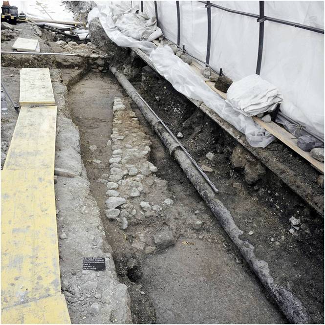 Excavation de l'abbaye de Moutier Grandval