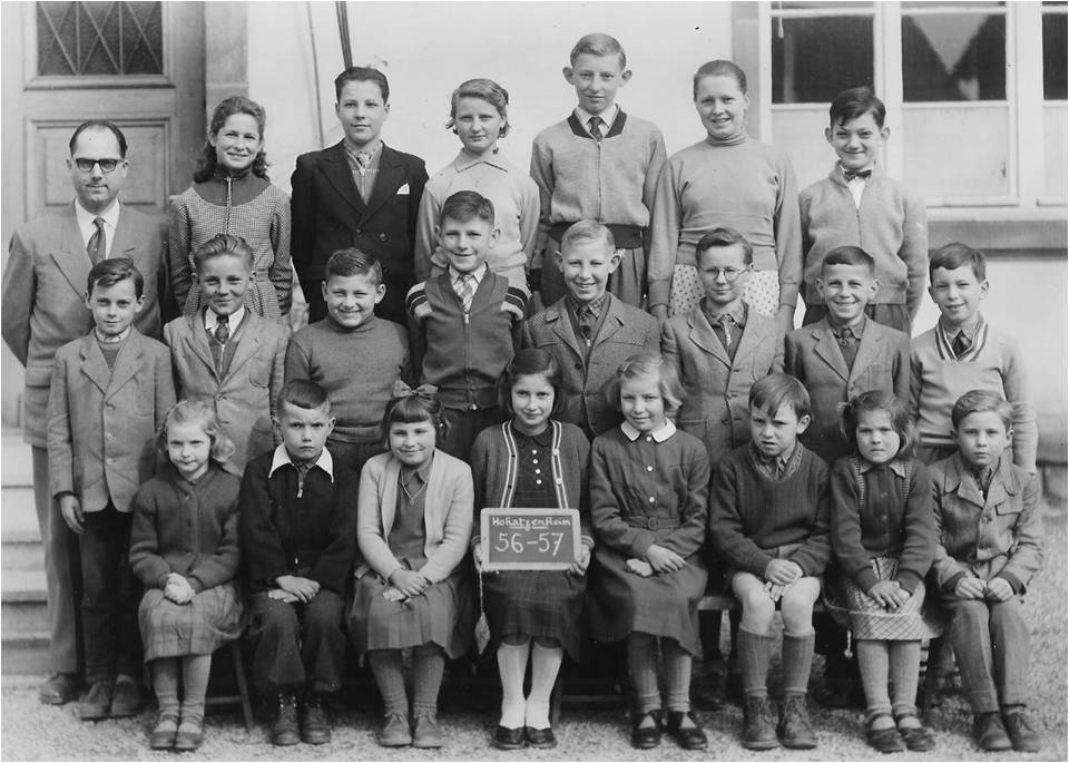 Hohatzenheim - photo de
                  classe 1956