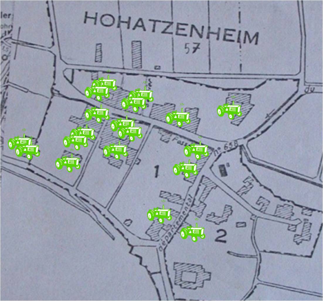 Tracteurs du village