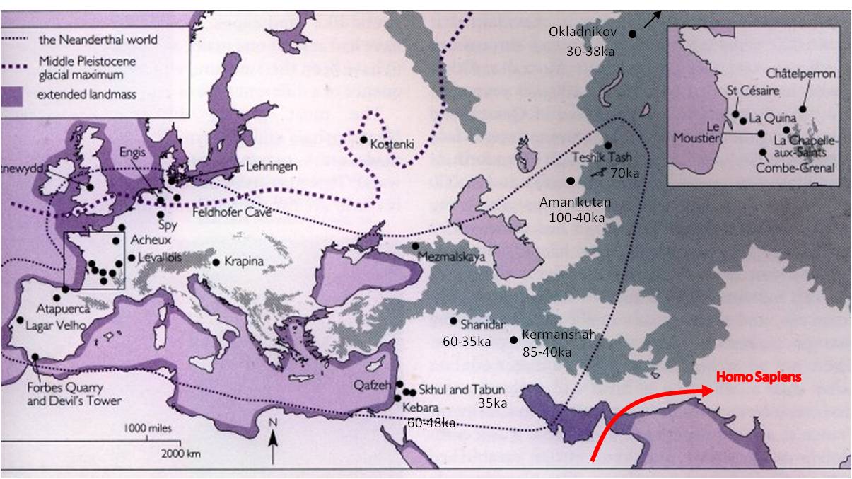 Zone des Neanderthals