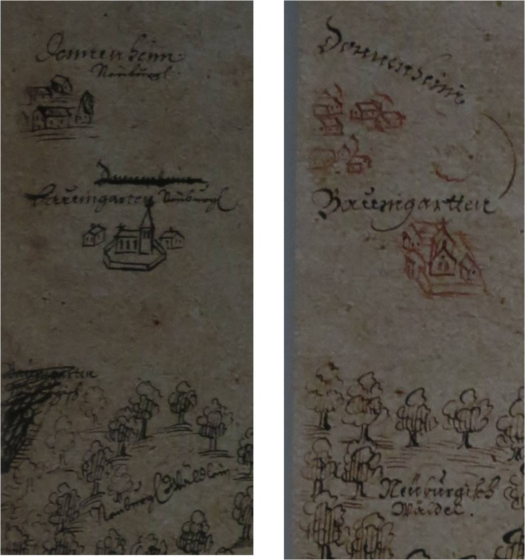 Baumgarten
                au XVIIIe siecle