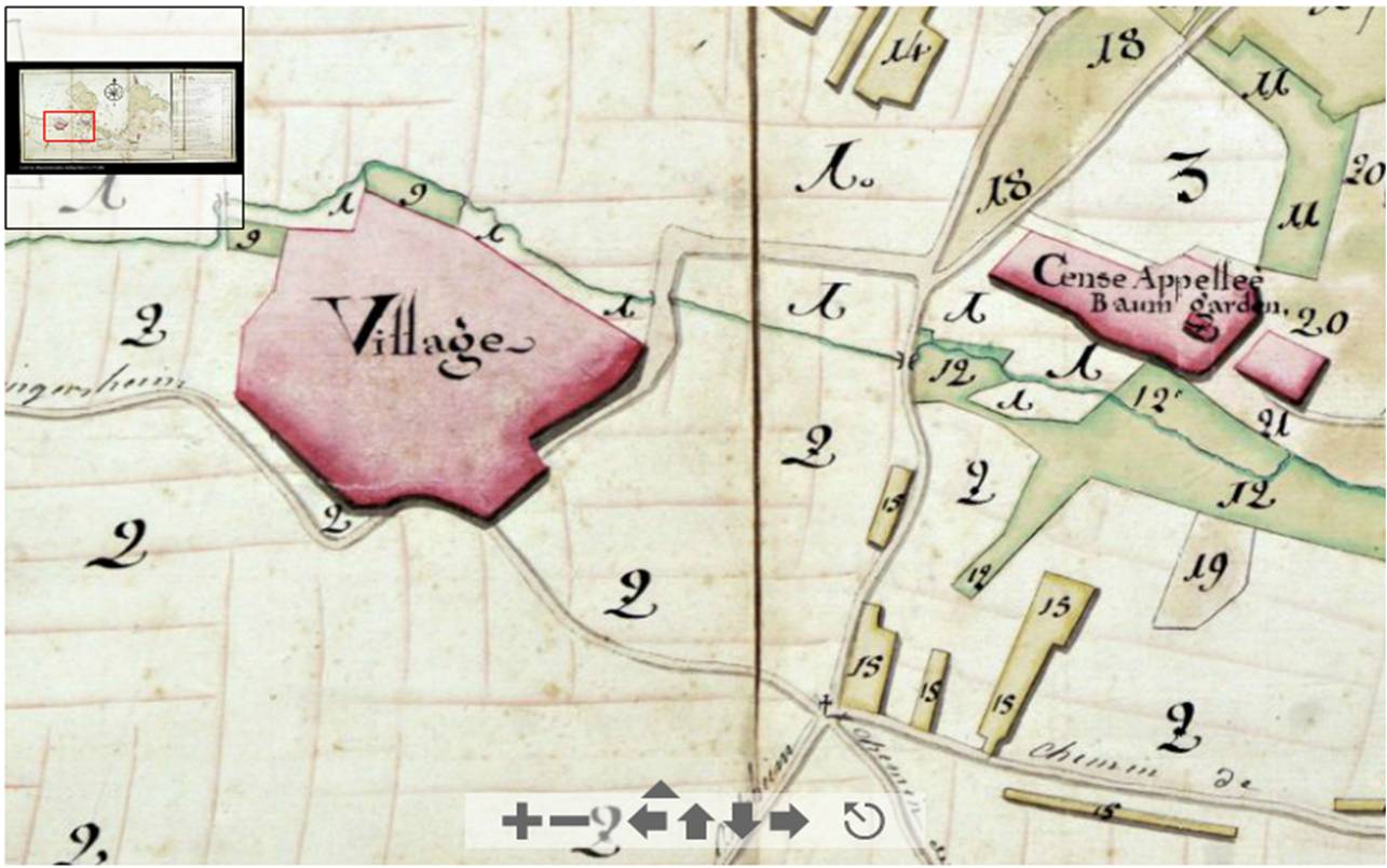 Baumgarten en 1760