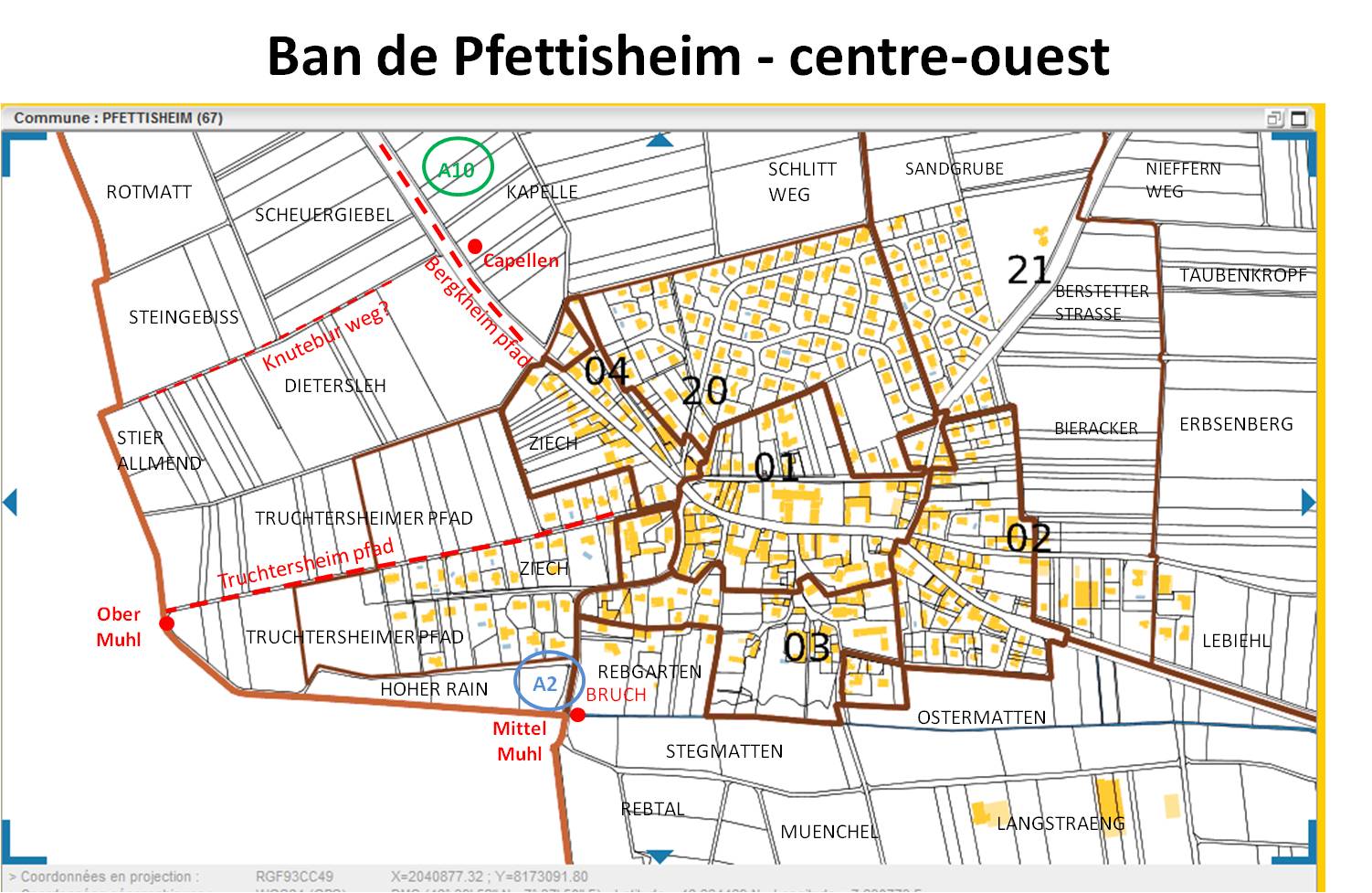 Ban Pfettisheim centre-ouest